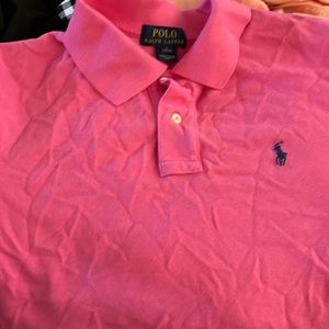 Polo short sleeve button down